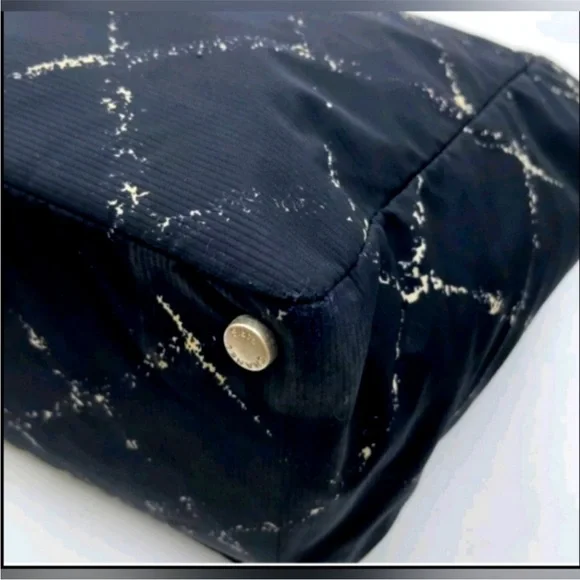 EUC Chanel Old Travel Line Nylon MM Tote Bag NA100050 - Picture 10 of 15